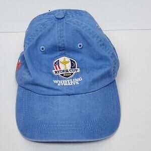 Ryder Cup Hat Cap Strap Back Whistling Straits Golf USA Flag Mens 2020 Kate Lord